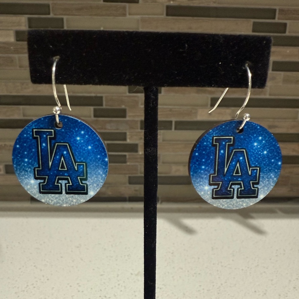 LA Dodgers MLB Earrings